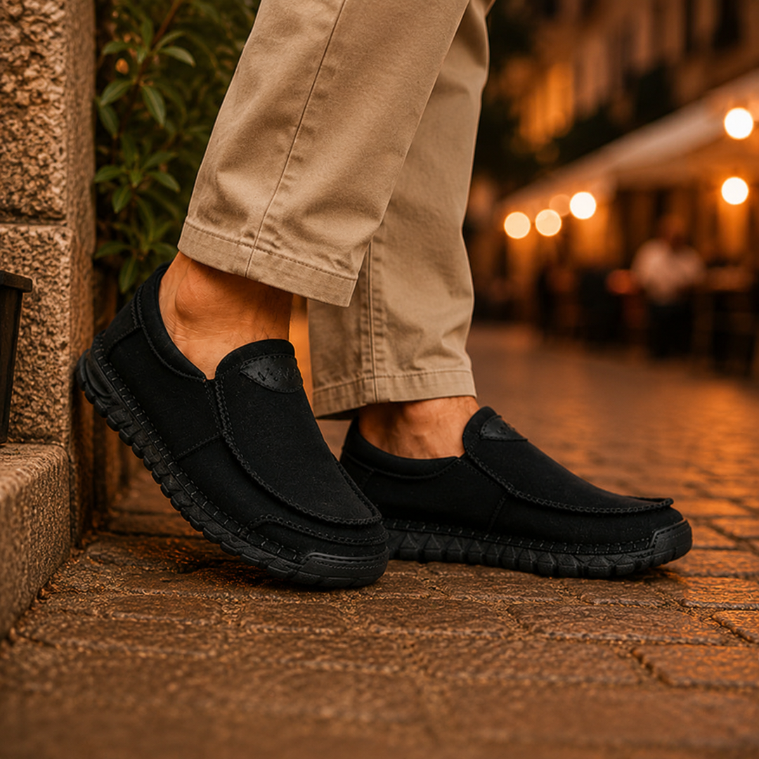 Casual Canvas Slip-On Loafers