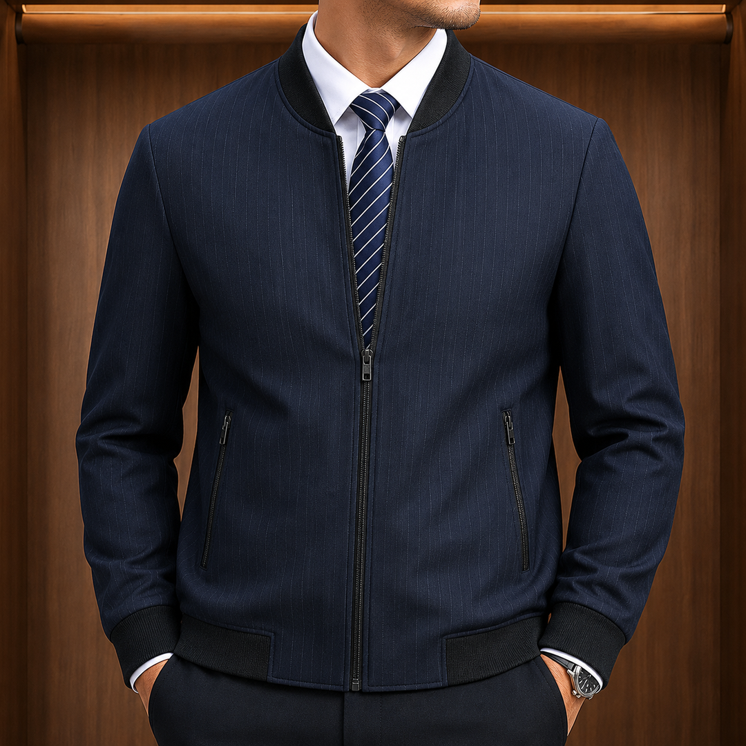Executive Zip Front Jacket