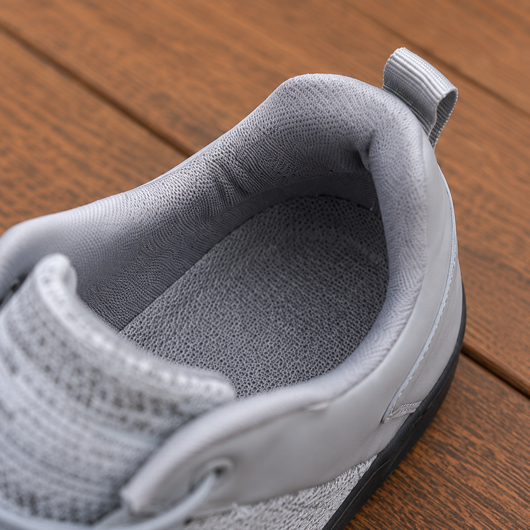 Elastic Lace Knit Sneakers