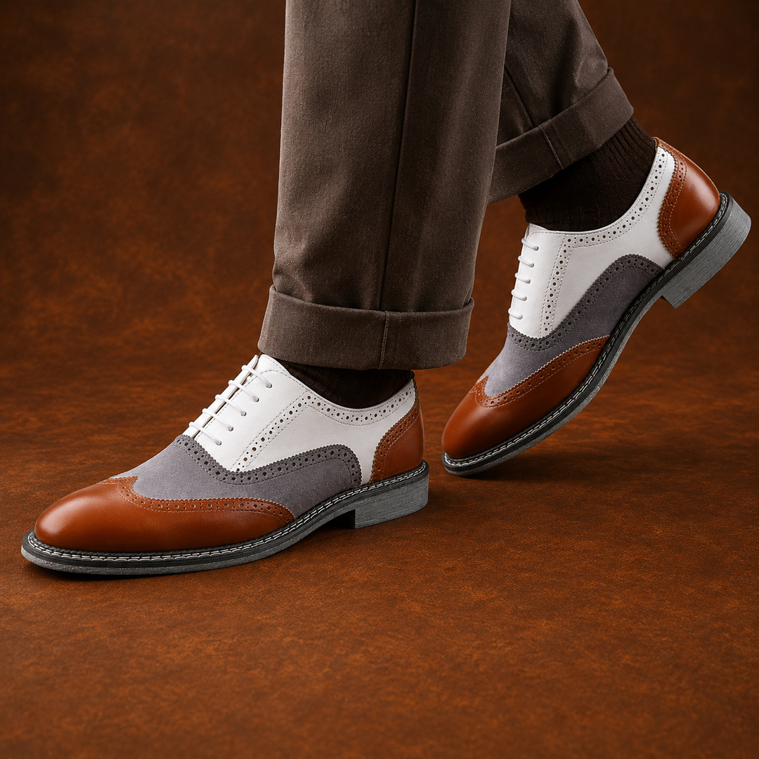 Stylish Wingtip Shoes