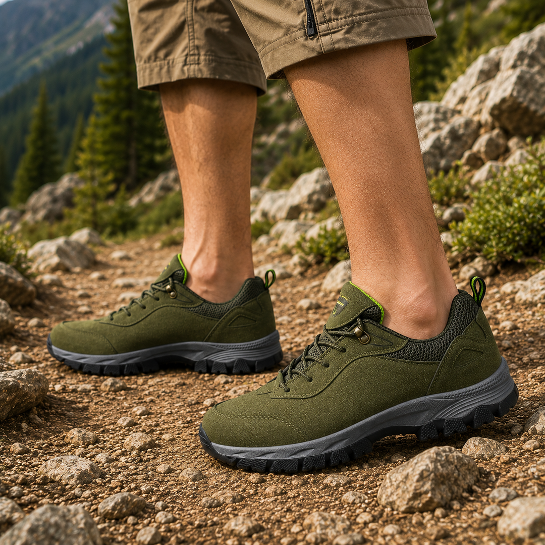 Suede Outdoor Hiking Shoes