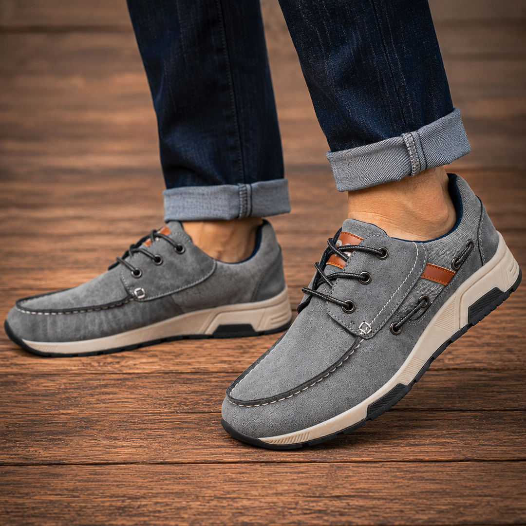 Casual Moc-Toe Shoes