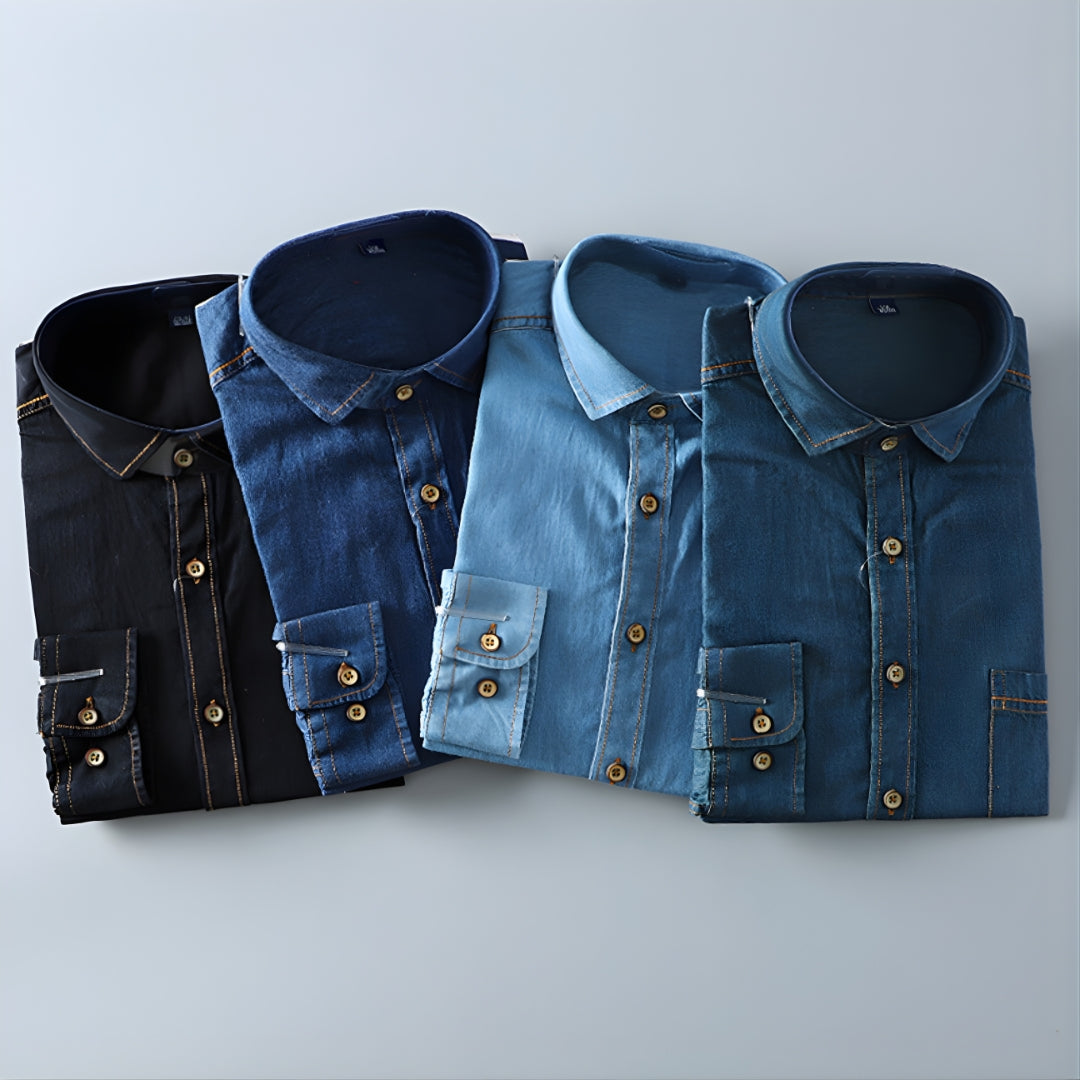 Timeless Denim Casual Shirt