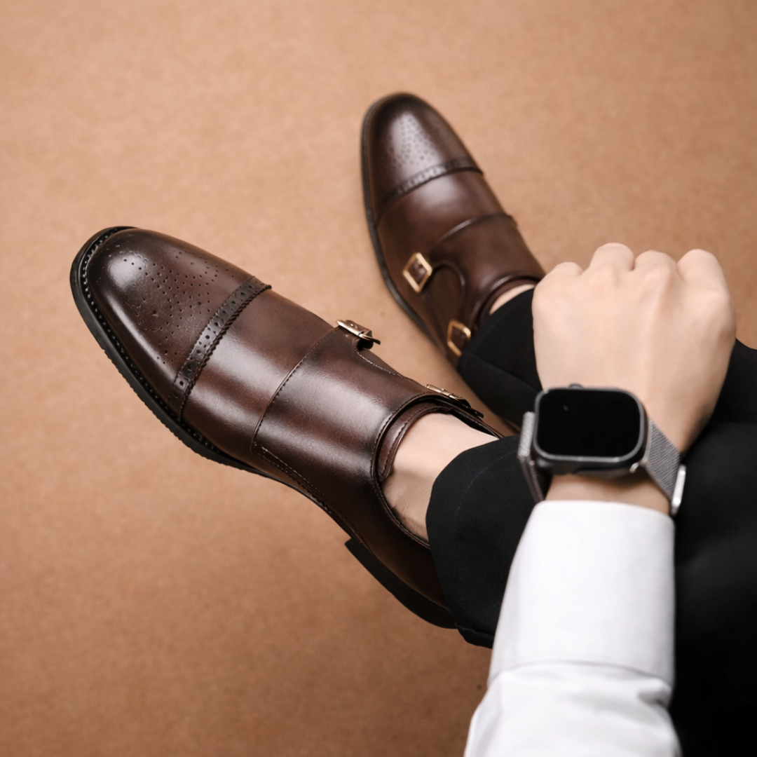 BUCKLE POINT LOAFERS