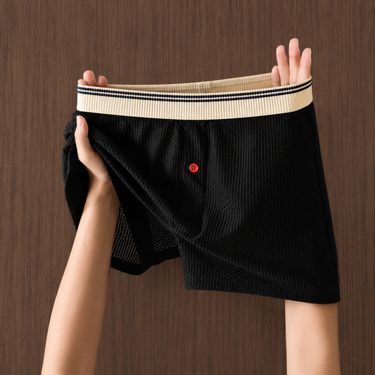 Waffle Knit Boxer Briefs