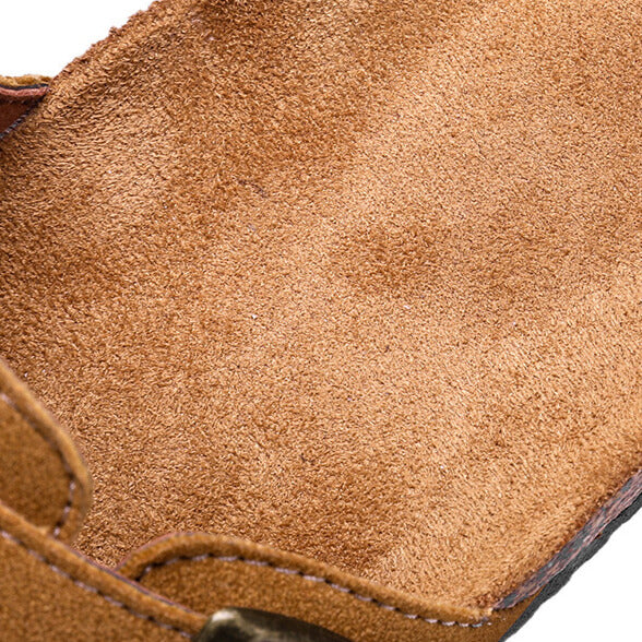 DOUBLE BUCKLE SANDALS