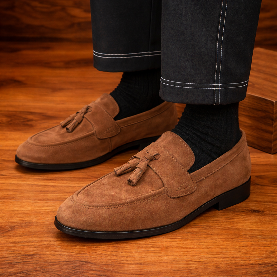 Authentic Suede Loafers