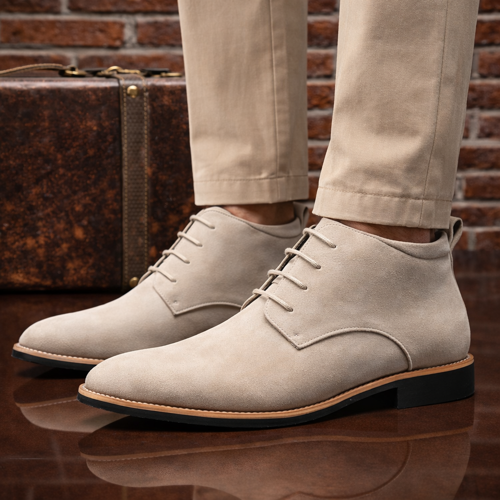 Suede Ankle Boots