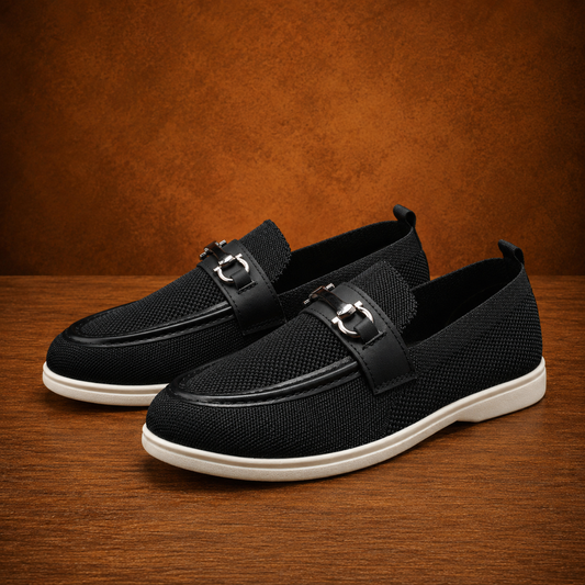 Classic Breathable Knit Loafers