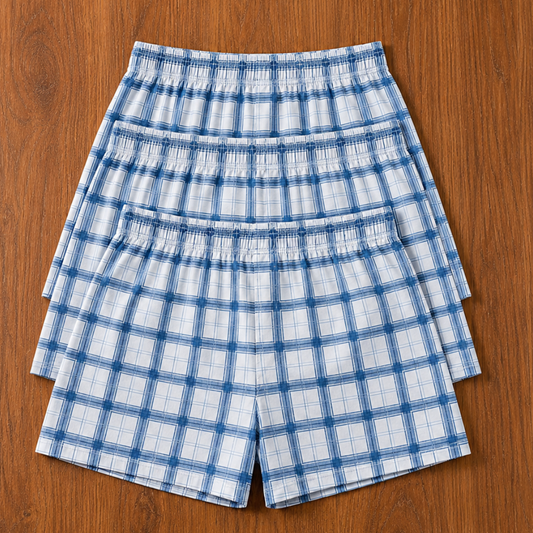 Plaid Boxer Shorts