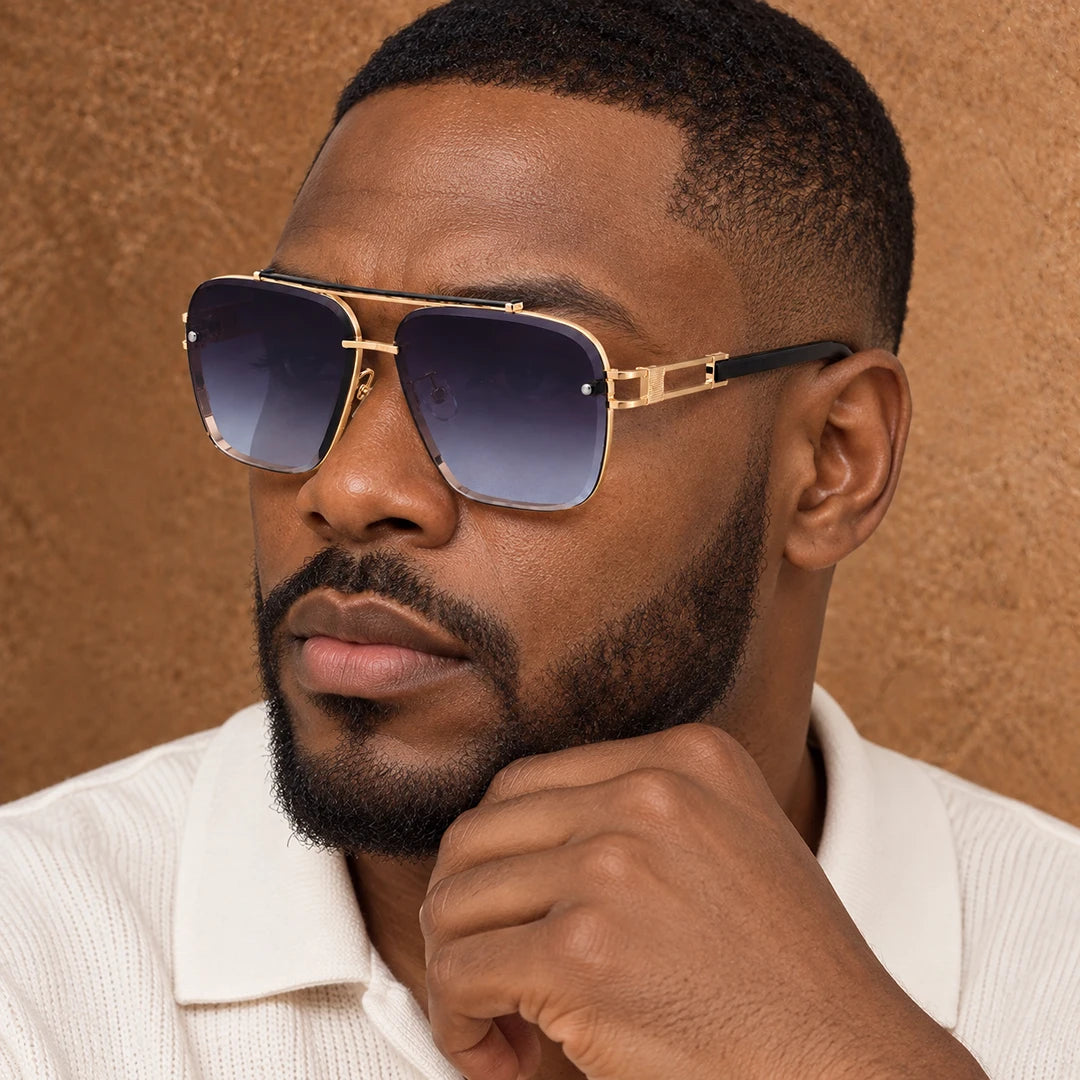 Bold Square Frame Sunglasses