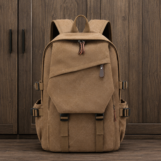 Structured Multiple Storage Backpack