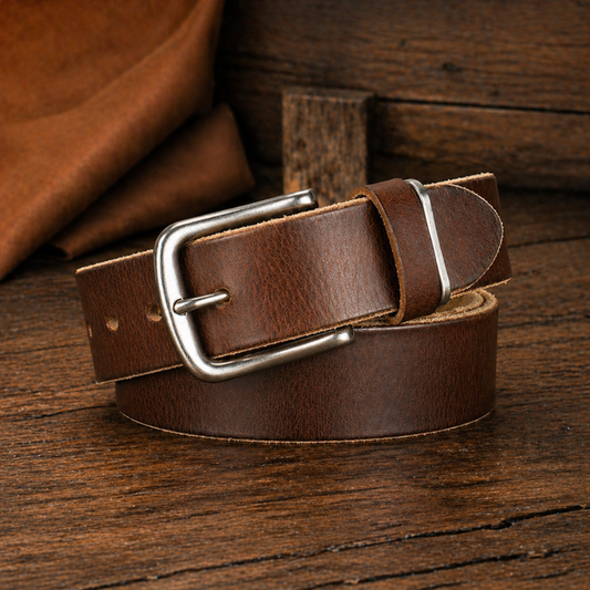 Authentic Cowhide Belt