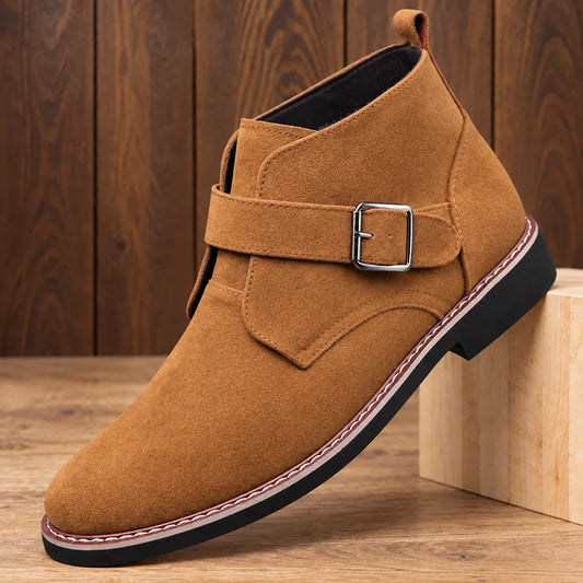 Casual Monk Strap Boots