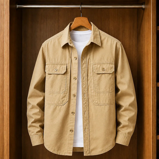 Casual Utility Overshirt