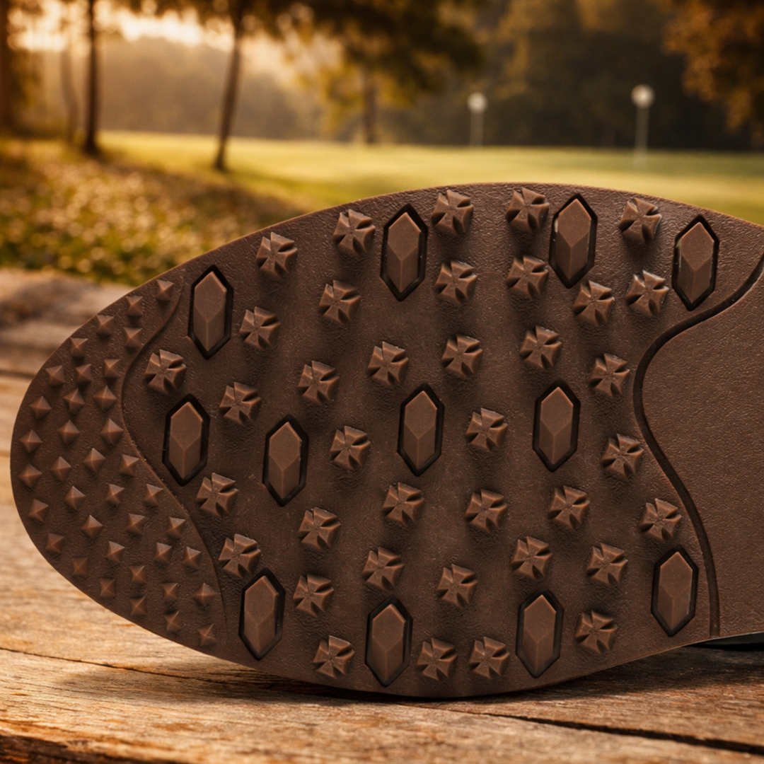 Premium Leather Golf Sneakers