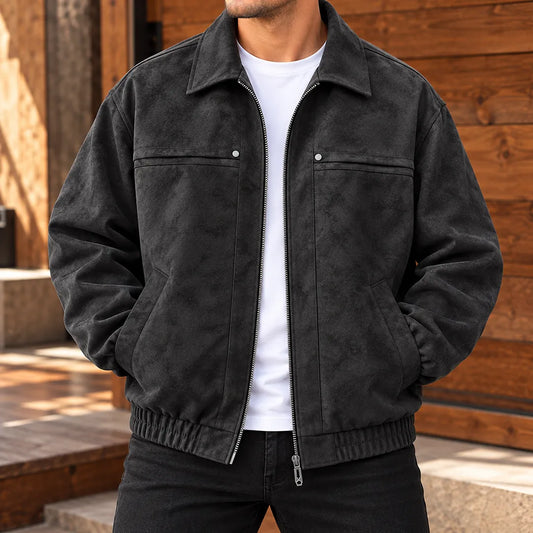 Collared Bomber Jacket