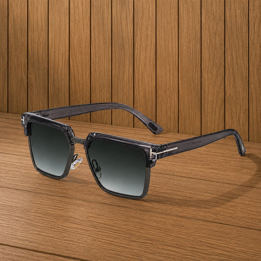 Geometric Square Sunglasses