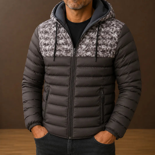 Hooded Quilted Puffer Jacket