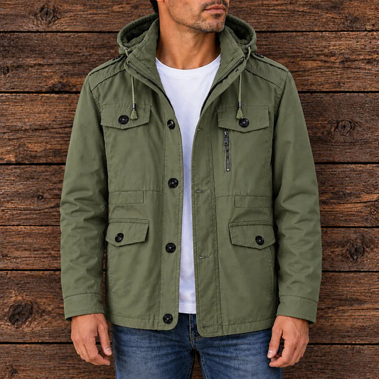 Hooded Utility Jacket