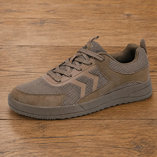 Layered Mesh Casual Sneakers