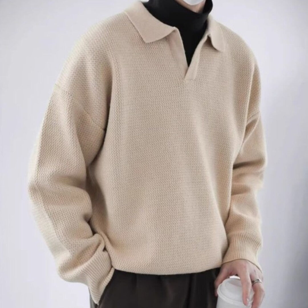 SOFT COLLAR SWEATER