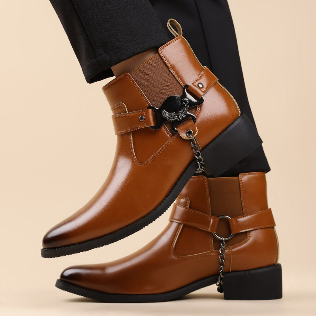 High-Top Ankle Boots