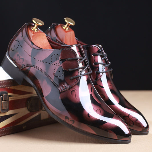 Pointed Leather Shoes