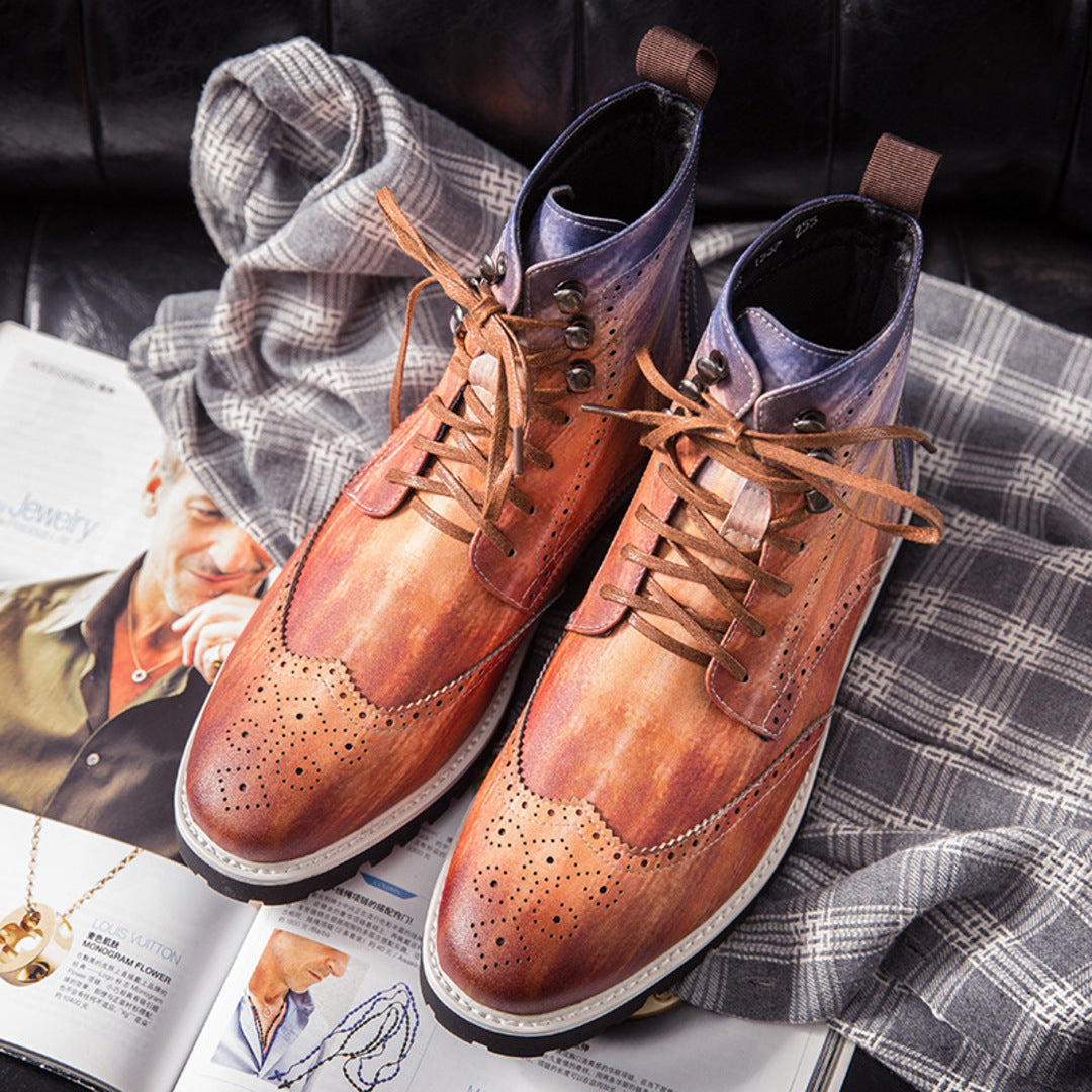Retro Lace Boots