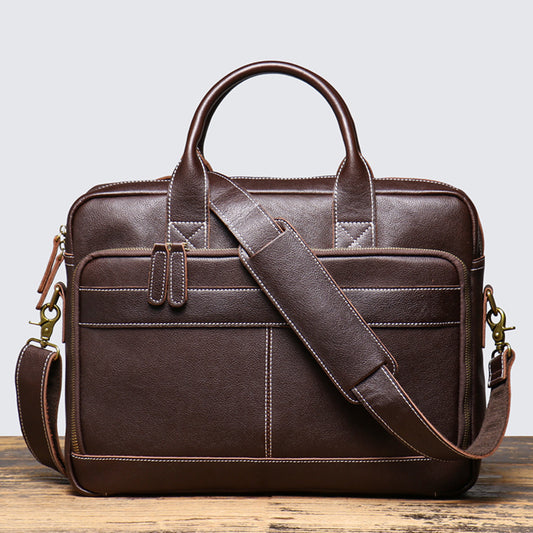 Premium Leather Briefcase