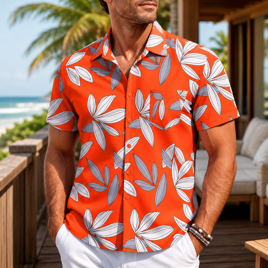 Tropical Button Shirt