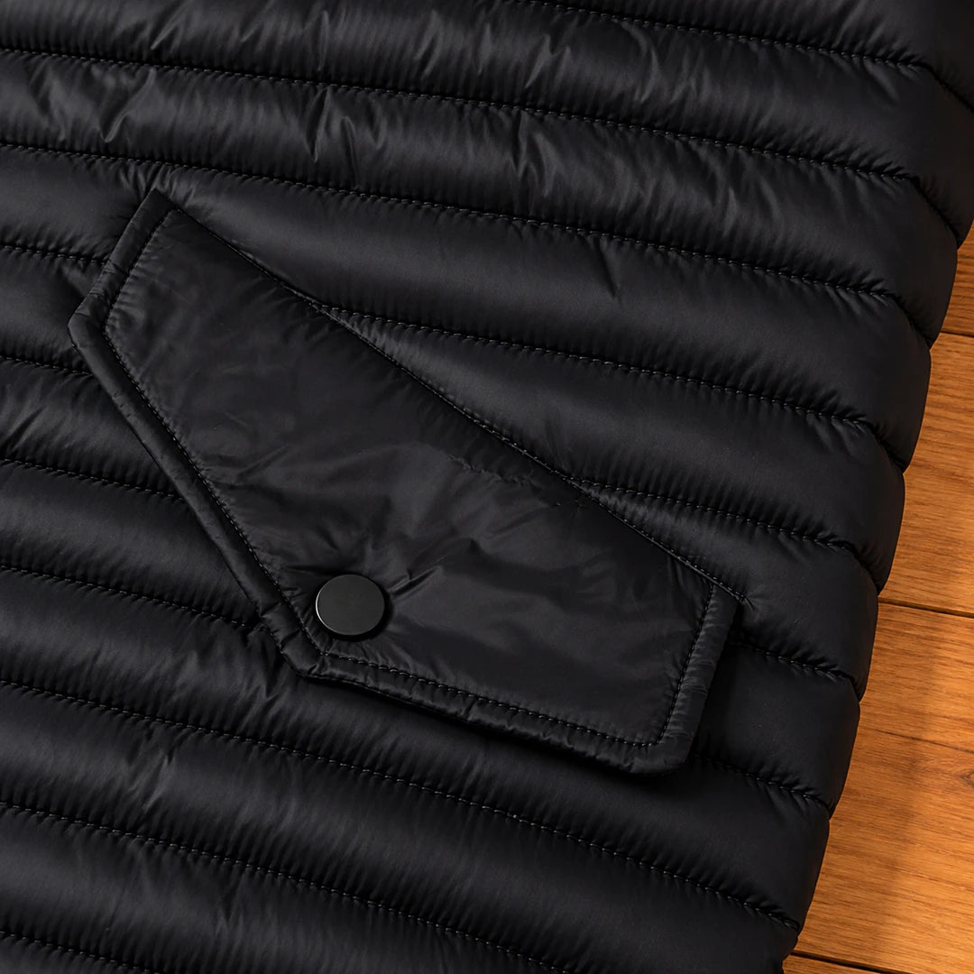 Plush Collar Puffer Jacket