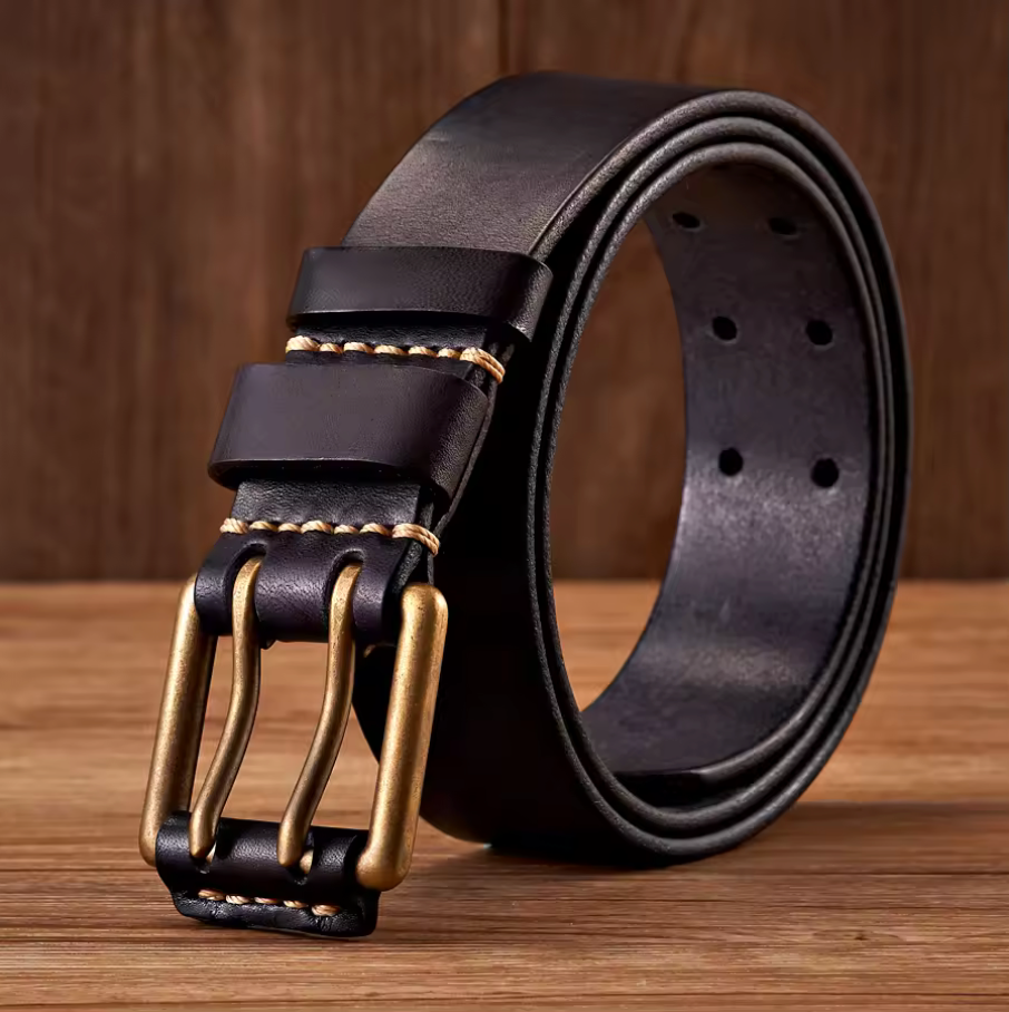 REAL LEATHER STITCH BELT