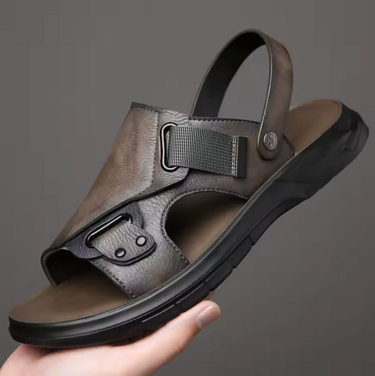 TRAVEL LEATHER COMFORTABLE SANDALS