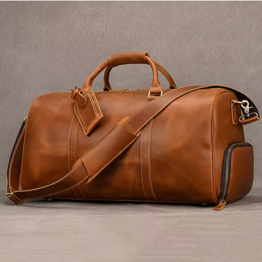 AUTHENTIC LEATHER TRAVEL BAG