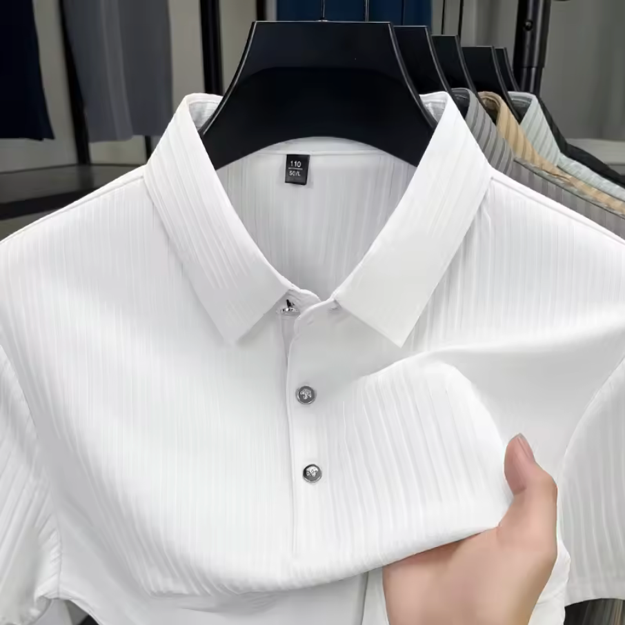 TENNIS STRIPE POLO SHIRT