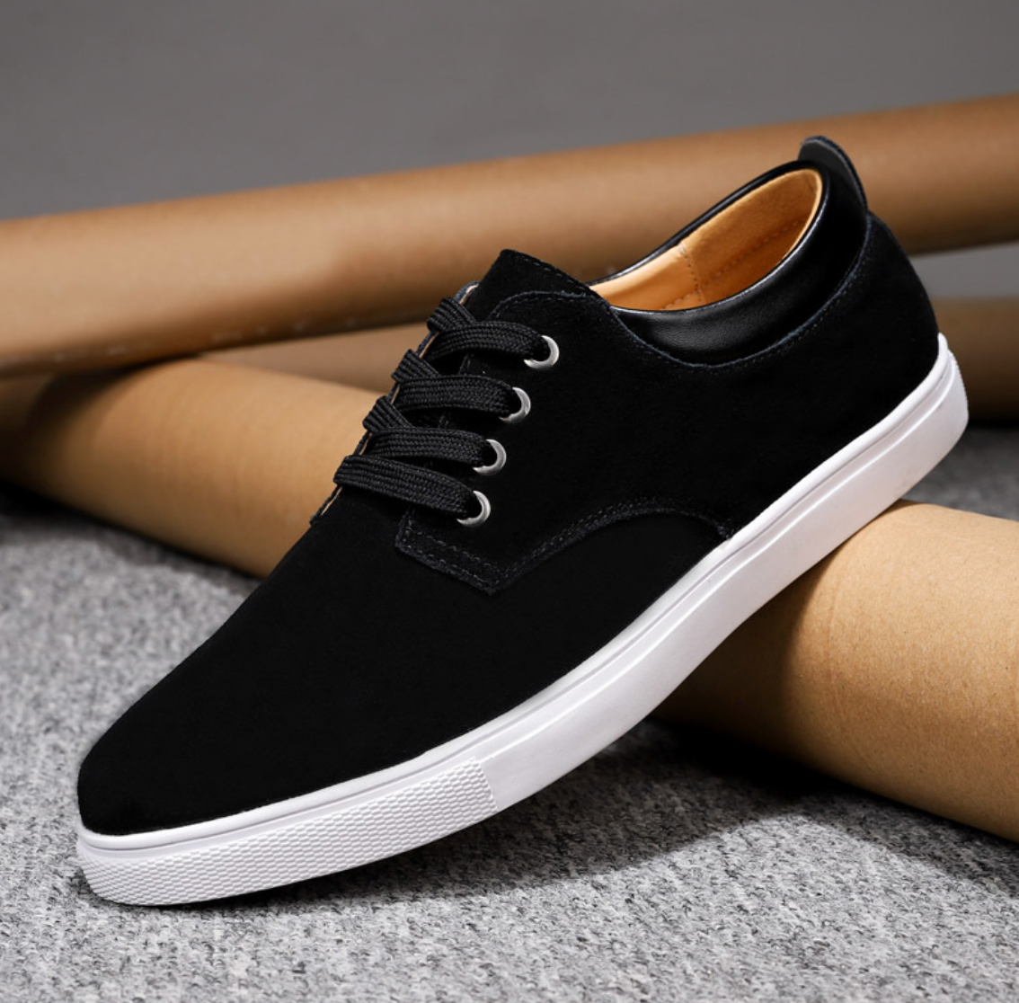 SUEDE CASUAL MEN'S SNEAKERS