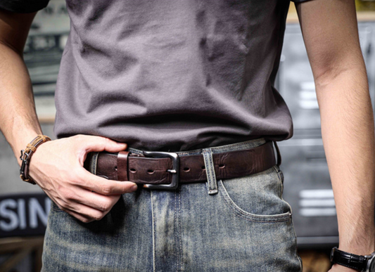 RETRO COWHIDE BELT