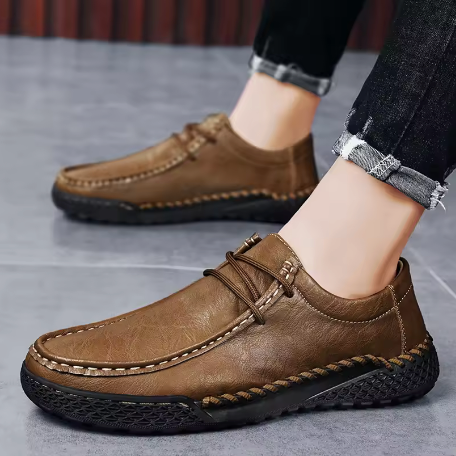 HANDMADE LEATHER MOCCASINS