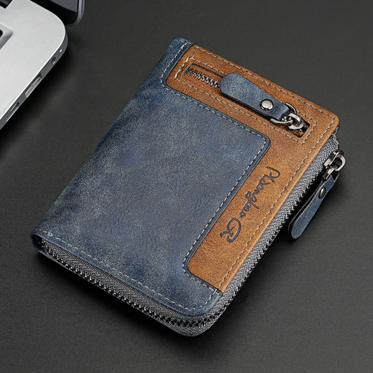 RETRO LEATHER WALLET