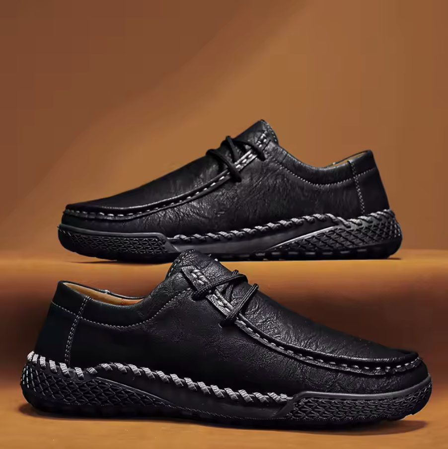 HANDMADE LEATHER MOCCASINS