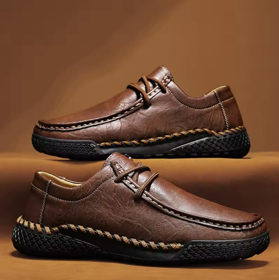 HANDMADE LEATHER MOCCASINS