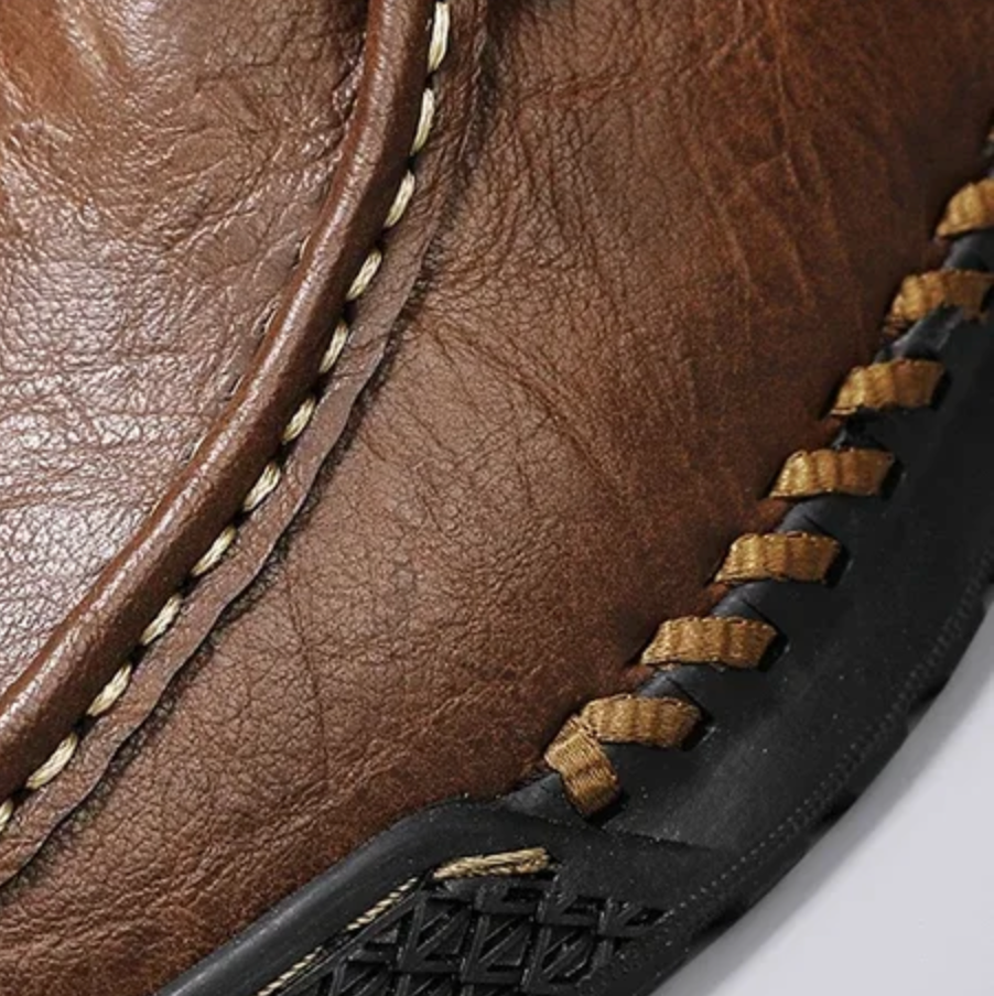 HANDMADE LEATHER MOCCASINS