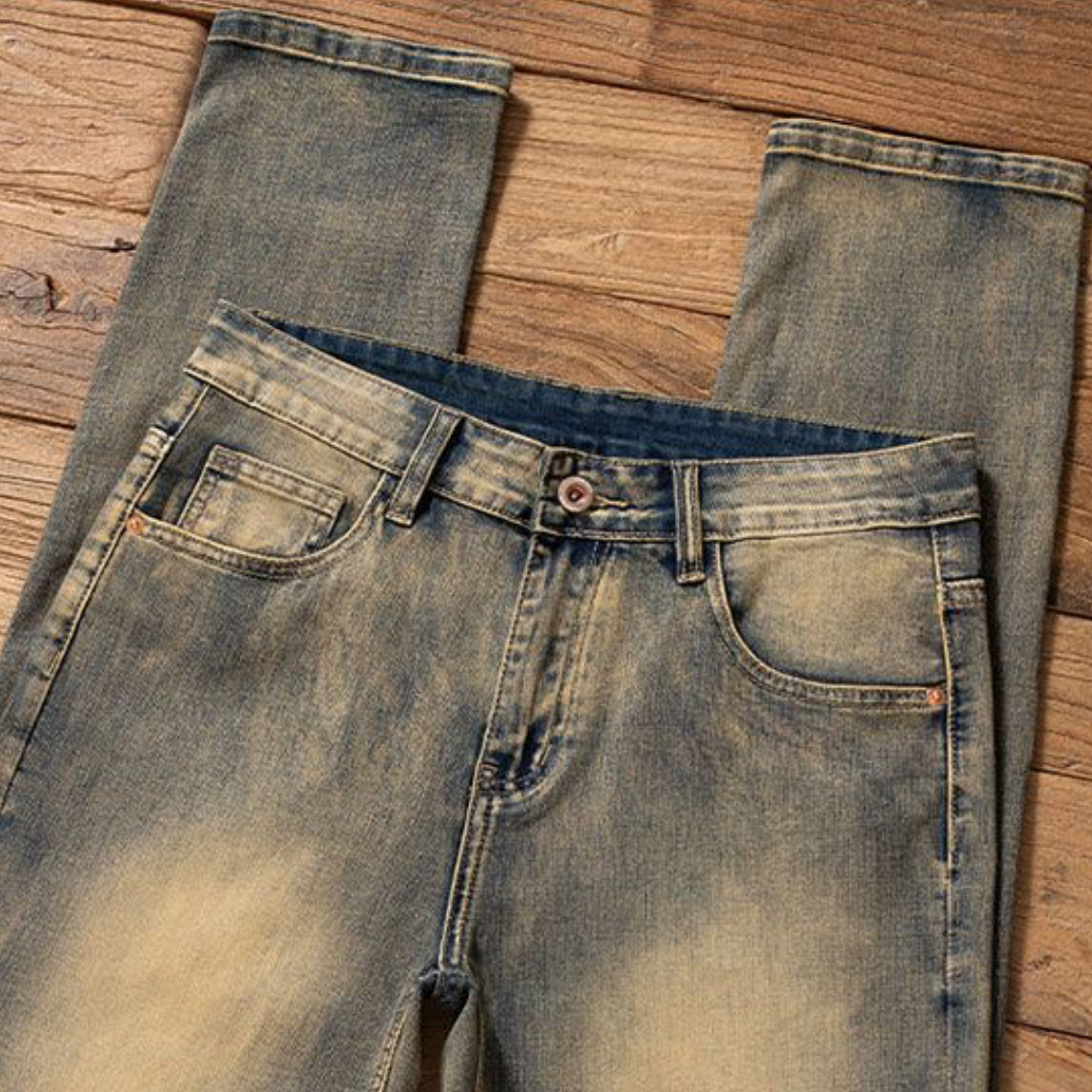 CASUAL STRAIGHT JEANS