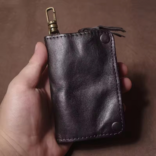 LUXURY LEATHER KEY WALLET