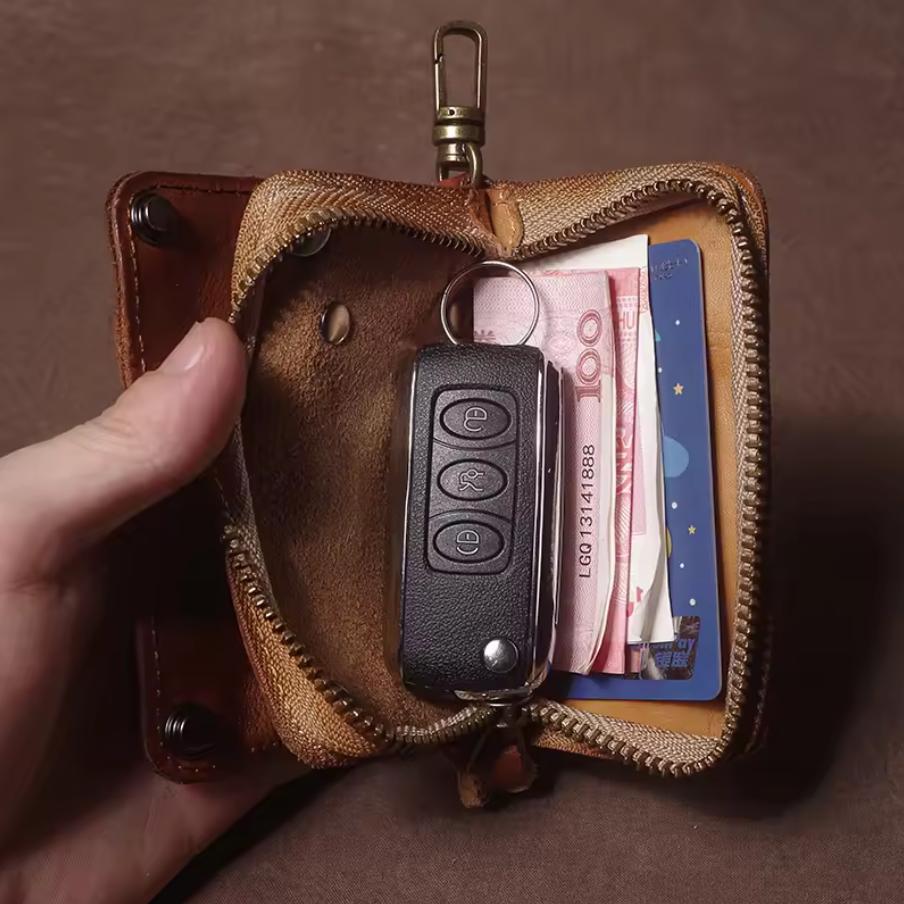 LUXURY LEATHER KEY WALLET