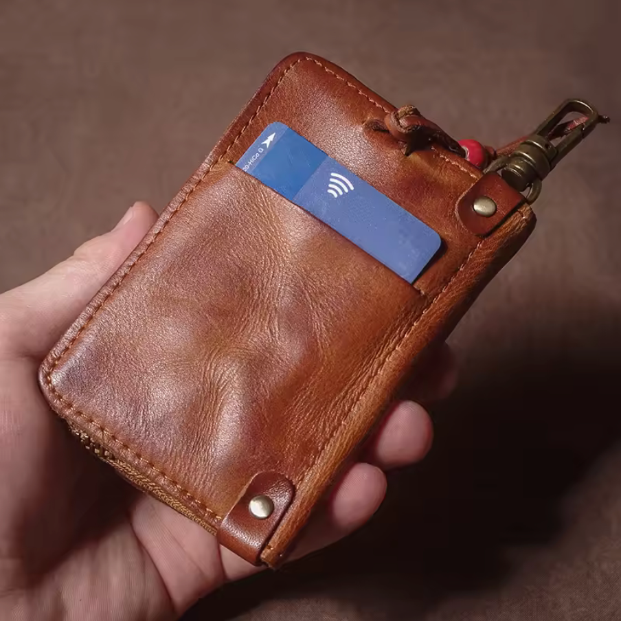 LUXURY LEATHER KEY WALLET