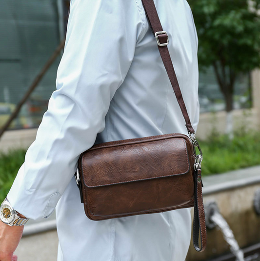 BUSINESS LEATHER MEN HANDBAG