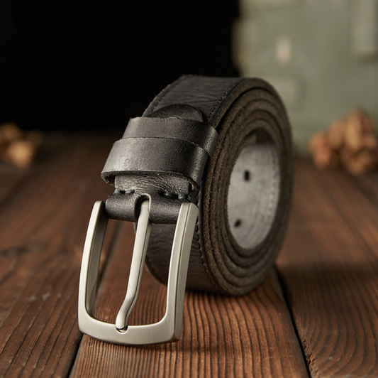 RETRO HANDMADE COWHIDE BELT