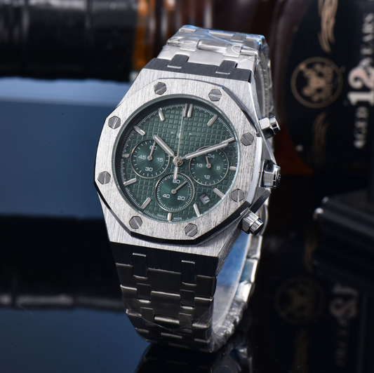 ROYAL OAK SOLID STEEL WATCH